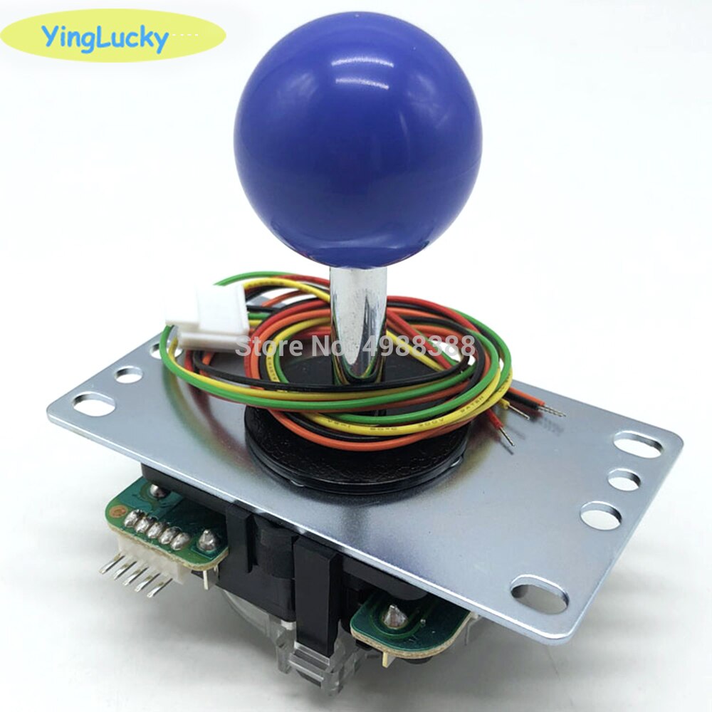 Original Japan Sanwa Joystick JLF-TP-8YT Fighting rocker with Topball and 5pin wire for Jamma arcade game part