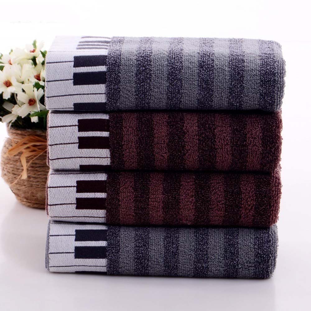 1 st katoen verdikking sport zachte absorberende strand Piano toetsenbord liefhebbers creatieve handdoek