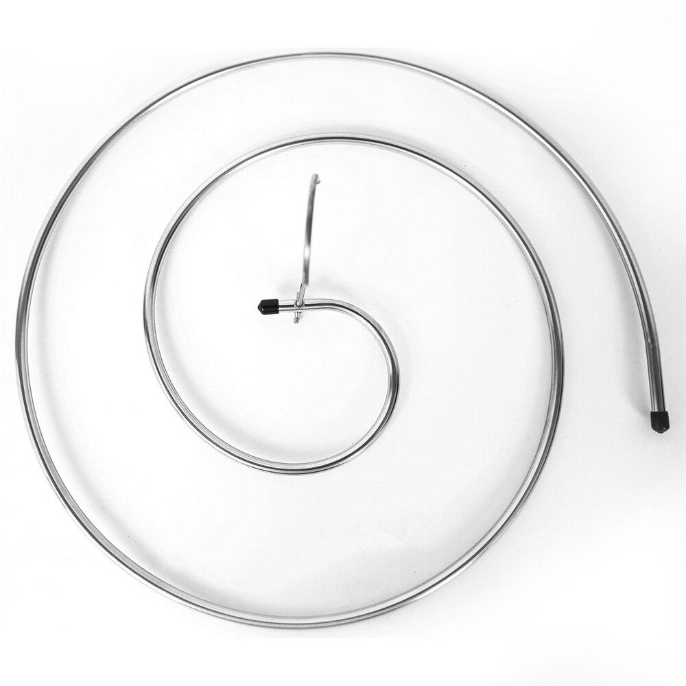 Rvs Droogrek Deken Hanger Ronde Spiraal Dekbed Lakens Draaiende Hanger Met Clips Indoor Outdoor Camping Rack