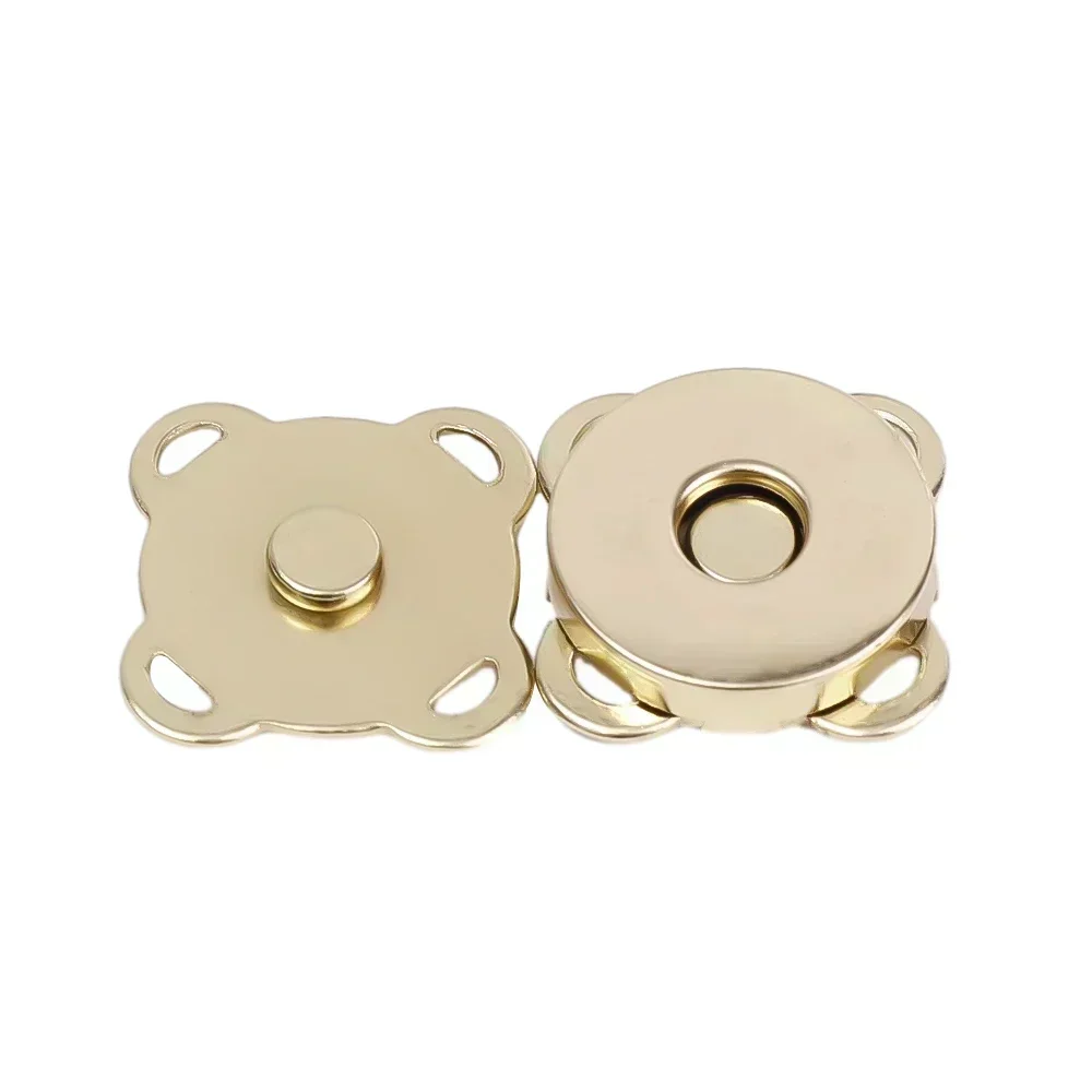 1/10 zestawów zapięcia zatrzaski montażowe magnetycznych guziki torebka torebka portfel torby rzemieślnicze części Mini adsorpcyjna klamra 14/18mm sprzedaż hurtowa