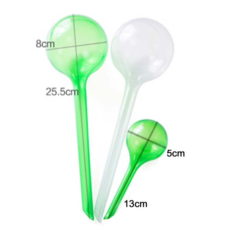 Automatisk växt självbevattning vattenmatare plast pvc boll växt blommor vattenmatare inomhus utomhus bevattning vattenkanna
