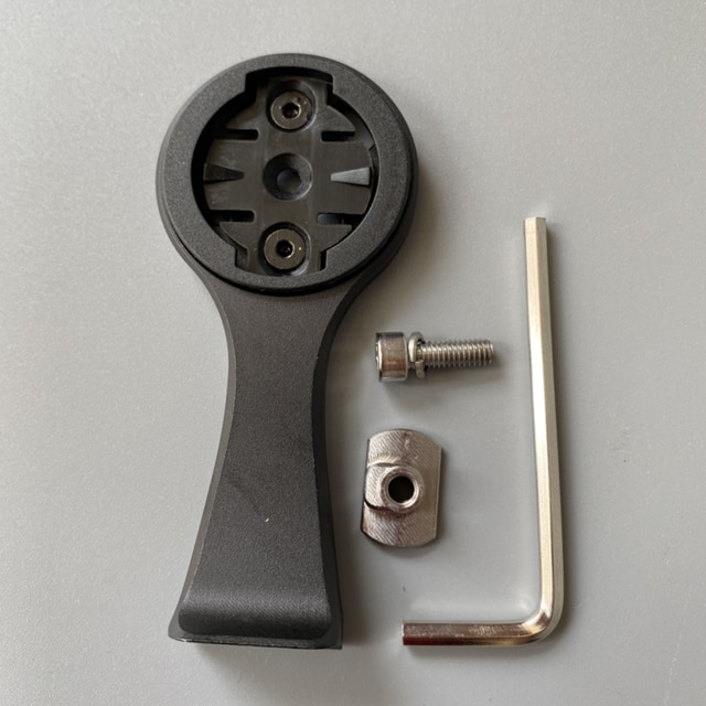 Support GPS Vélo Pour Guidon - Compatible Garmin, Bryton, SYNCOS Fraser IC SL - Aluminium Léger 35g