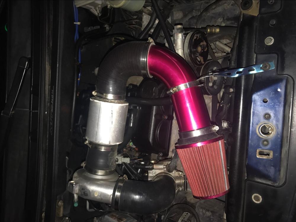 75mm Air Filter Mushroom Head Intake Induction Kit High Flow Intake Head Car Modification Air Intake Feed Filter