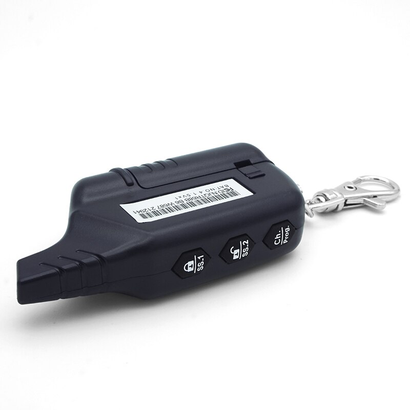 Système d&#39;alarme de voiture 2 voies B6, télécommande, système d&#39;alarme de voiture bidirectionnel pour Starline B6, porte-clés, système antivol pour voiture