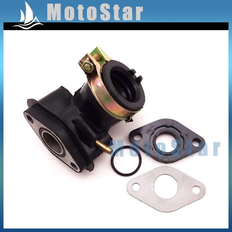 Kit de juntas de tubo de entrada del colector de admisión del motor para carburador GY6 50cc, SUNL, Baotian, Znen, Jmstar, Scooter chino