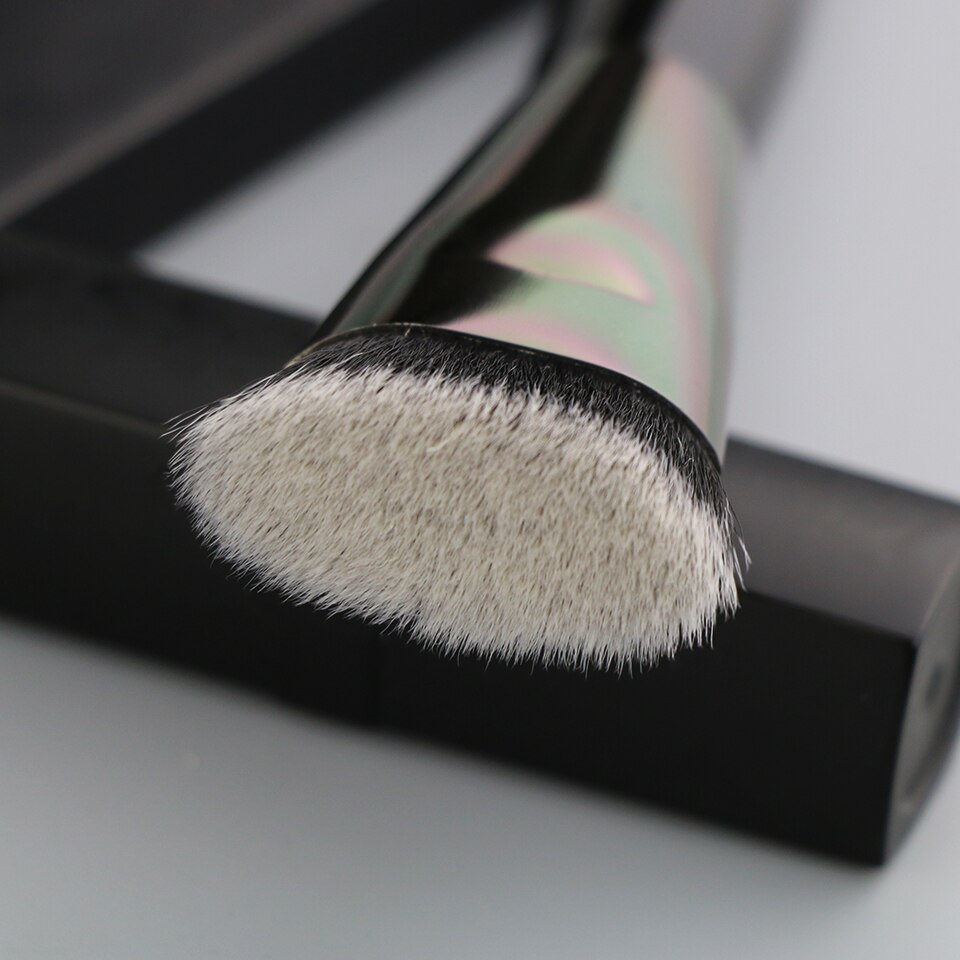 BEILI-brocha de maquillaje negra, 1 unidad, Corrector de pelo sintético, base, contorno de cara, brochas de maquillaje individuales
