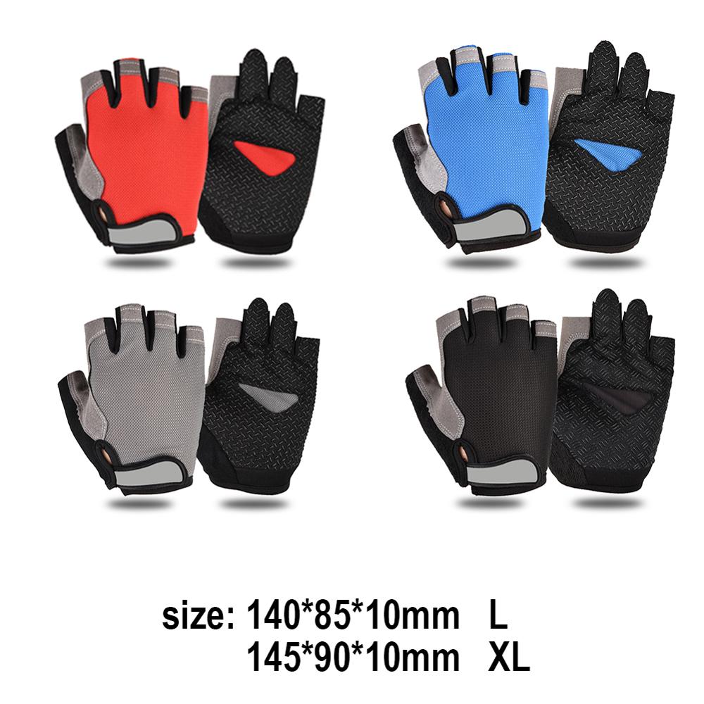 Cycling Gloves Half Finger Anti-slip Bike Bicycle Gloves Breathable for Summer Outdoor Sports Men Women Motorcycle MTB Road Bike