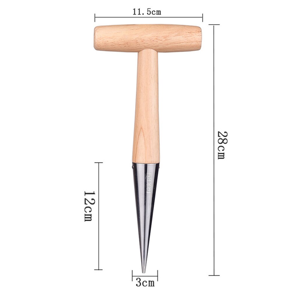 4pcs Seedlings Garden Tool Seed Sowing Seedlings Hole Puncher Garden Plant Seeder Planting Tools Kit Inserting Soil Mini Seeder