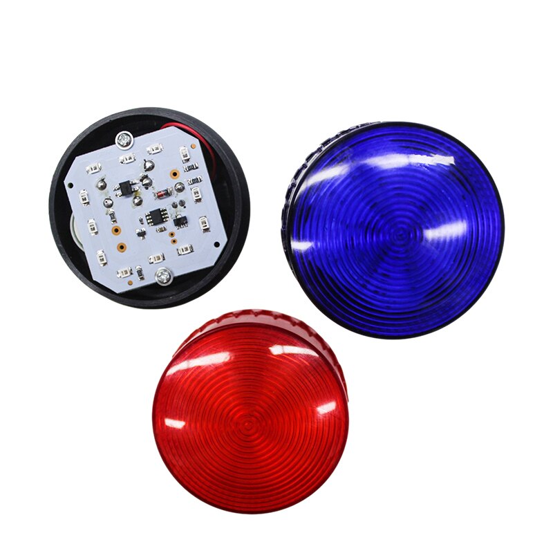 Universal 12V 18V 24V 110V 220V AC/DC LED light automatic garage sliding / swing gate opener flash alarm lamp blinker safety