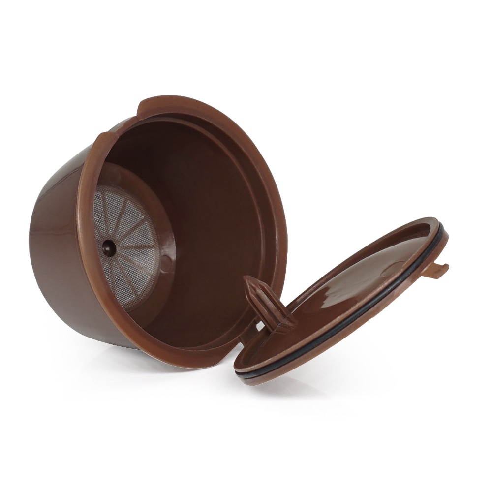 1/2/3/4/6 st / förpackning återanvändbara kaffekapslar av matkvalitet för dolce gusto påfyllningsbar kaffekoppfilter