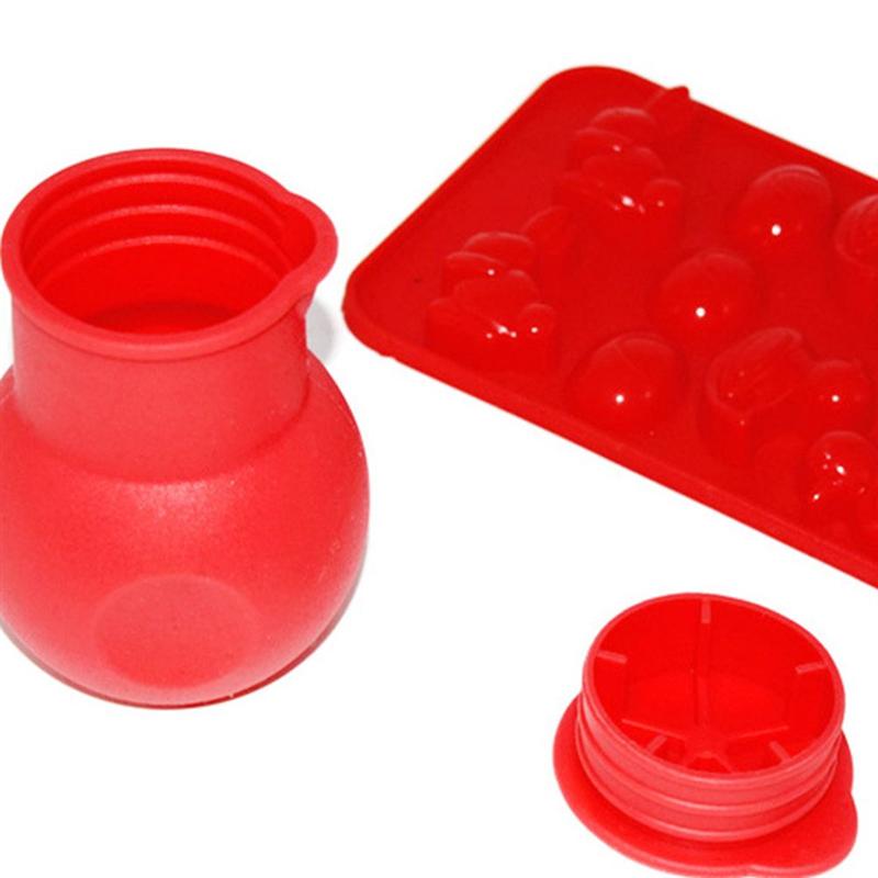 Silikon choklad smältkruka smält smör värme mikrovågsugn bakning hälla verktyg uppvärmning fondue maskin diy mini vattenfall hotpot