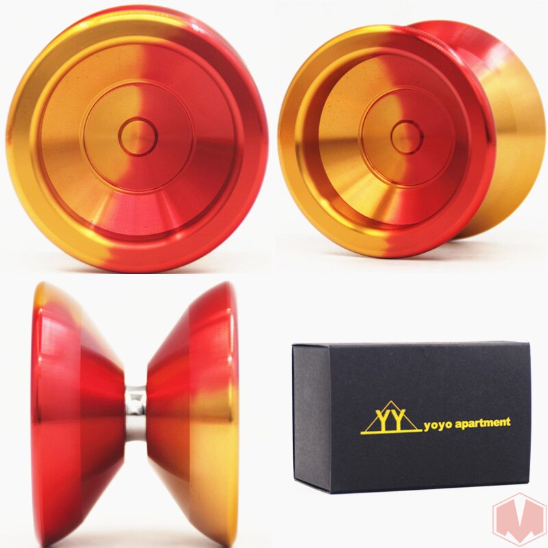 YOYOAPARTMENT Rattlesnake YOYO 1A 3A 5A 7075 aluminum alloy metal professionnel yoyo