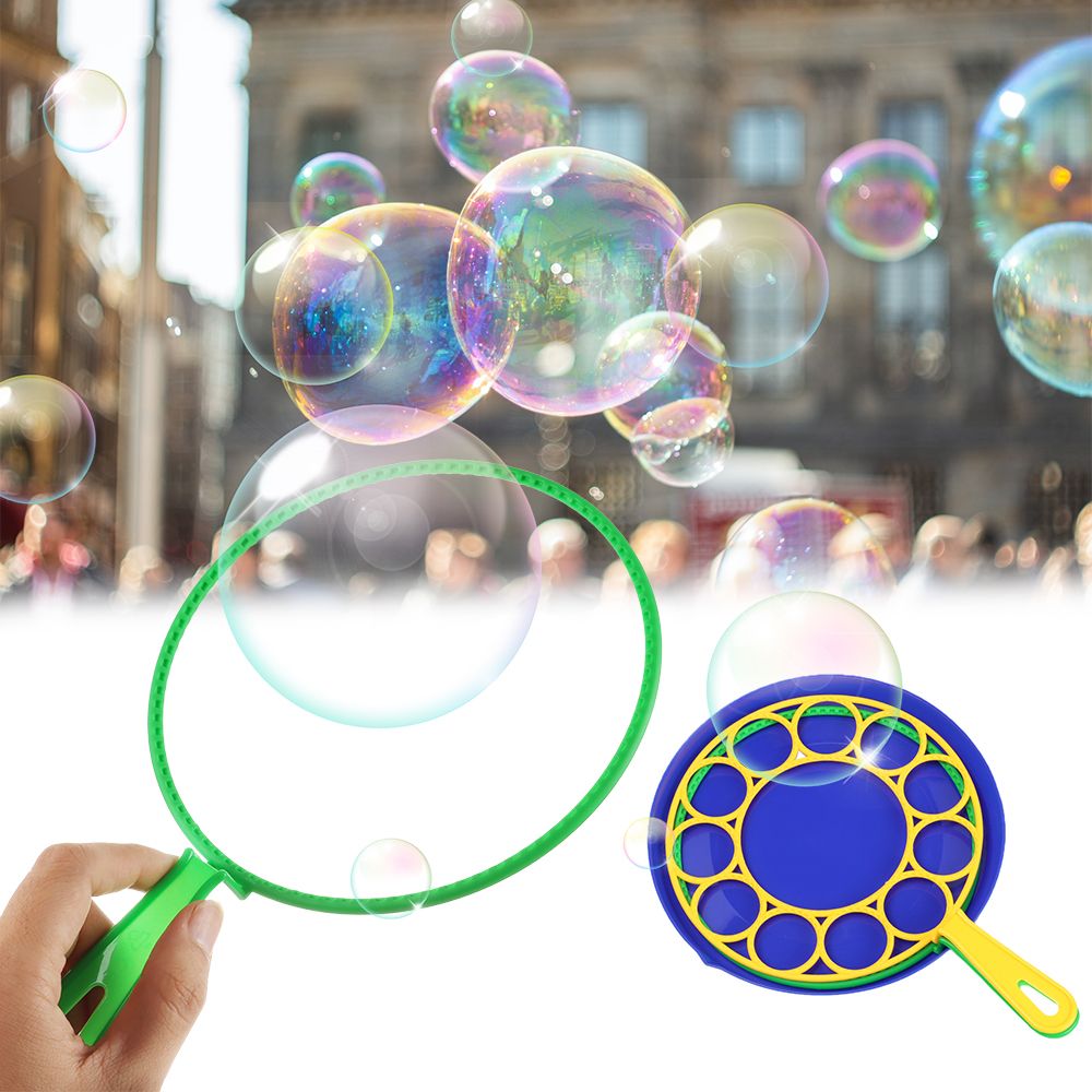 Soap Bubble Maker Blower Set Big Bubble Dish Outdoor Funny Toys Bubble Machine Blowing Bubble Tool