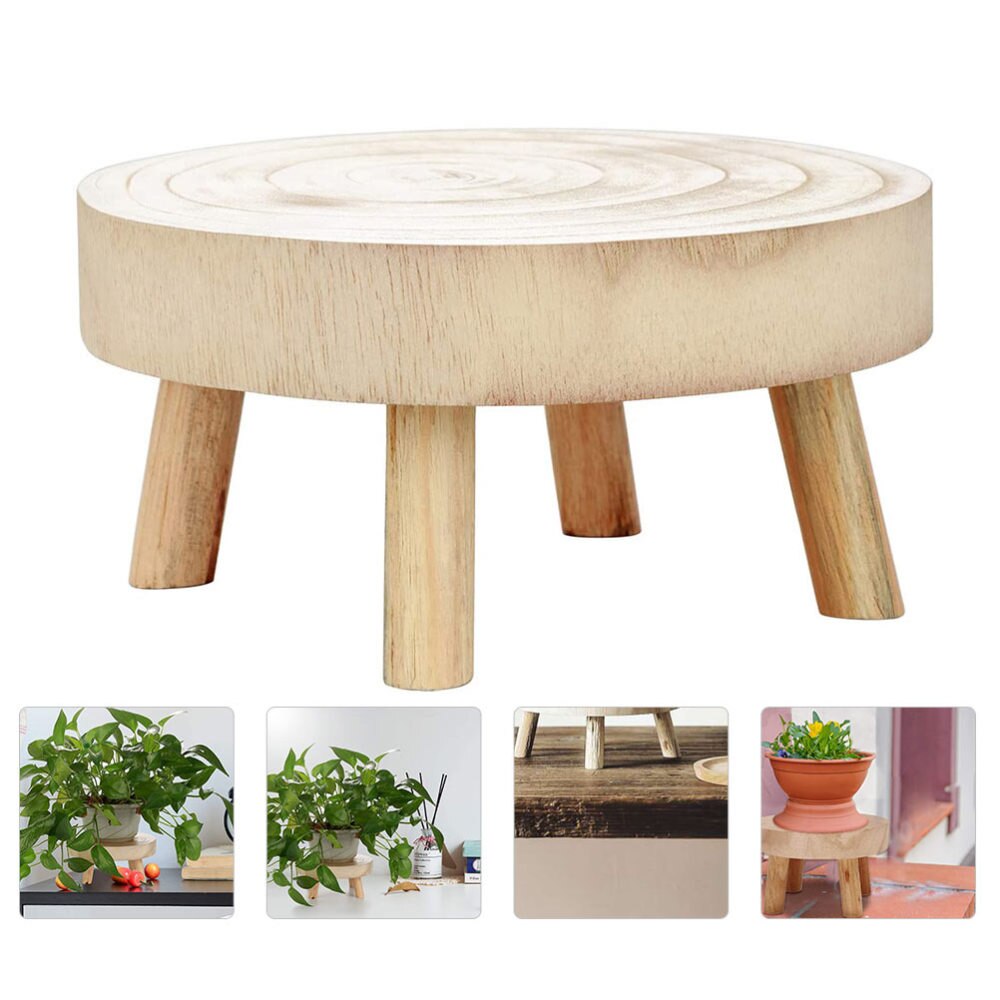 Multifunctionele Hout Planter Pot Bloem Stand Rack Staande Bonsai Houder