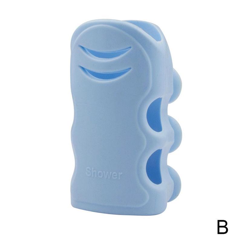 Silicone Suction Cup Shower Holder Shower Bracket Durable Mobile Rack Bathing Slides Accessories Stand For Bathroom Wa B8G2: B