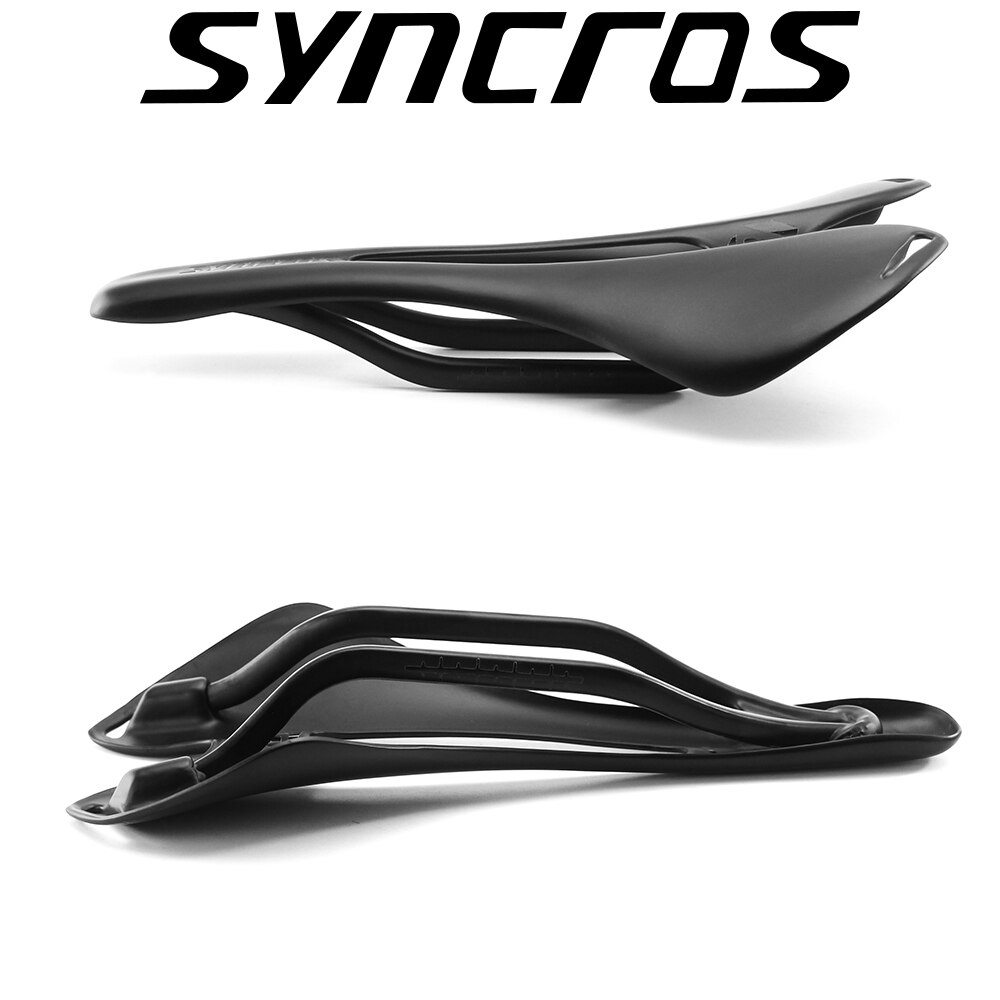 SYNCROS – tige de selle de vélo en Fiber de carbone mat, 27.2/30.8/31.6mm * 350/400mm, coussin de siège de vtt
