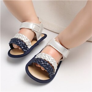 0-19M Newborn Infant Baby Girl Soft Sole Sandals Toddler Summer Shoes Bowknot Sandals: Gray / 13-18 Months