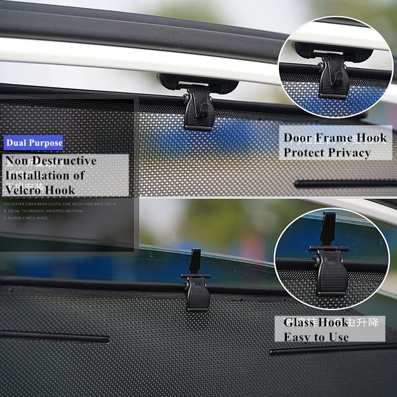 Car Side Window Sun Shade For Ford Mondeo Curtain For Sun Protection Block Damage From Direct Bright Sunlight, and Heat