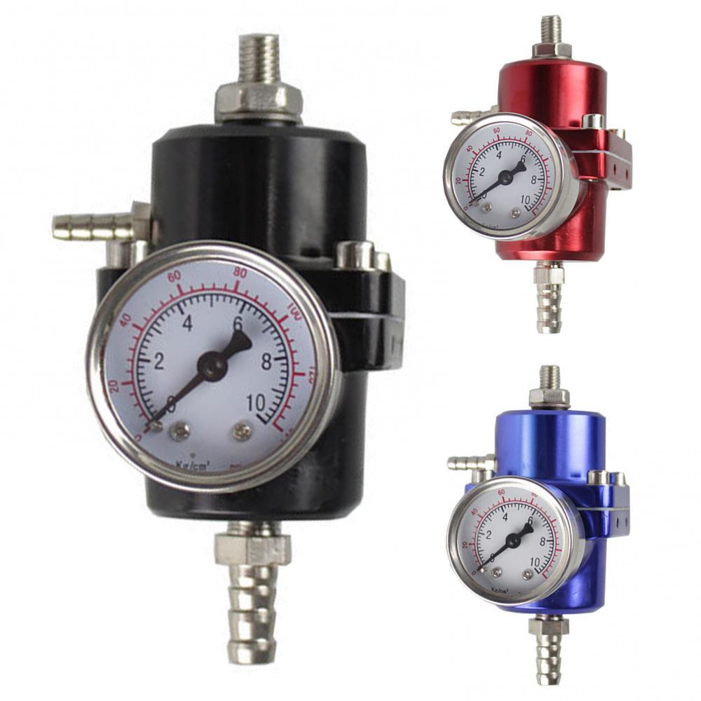 Auto Fuel Pressure Regulator Aluminium Legering Auto Bewerkt Fuel Druk Verbeterde Regelklep Regulator Benzine Booster