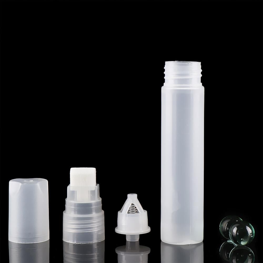 Tinta recargable de plástico para uso repetible, bolígrafo de Pintura transparente, accesorios, varilla vacía, bolígrafos de Graffiti, marcador de tiza líquida