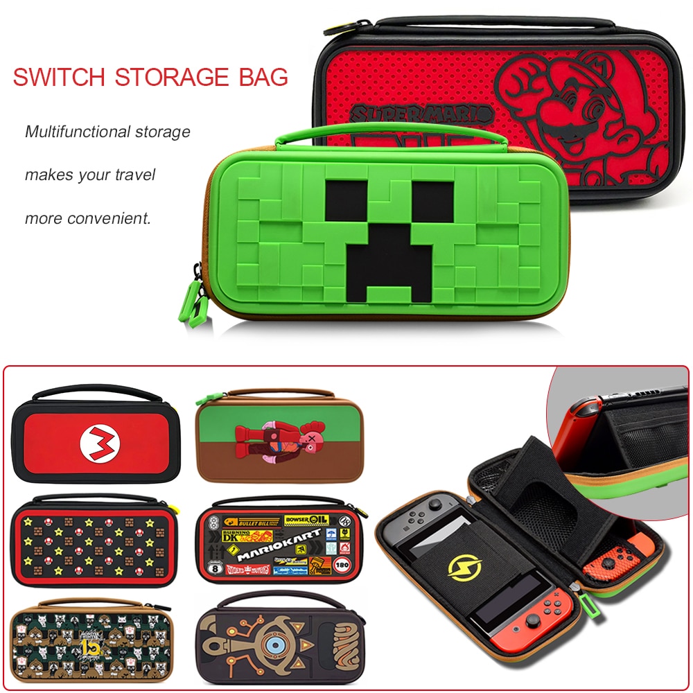 Newest Carrying Case for NintendoSwitch Console Nintend Switch Hand Storage Bag for Nintendo Switch Accessories