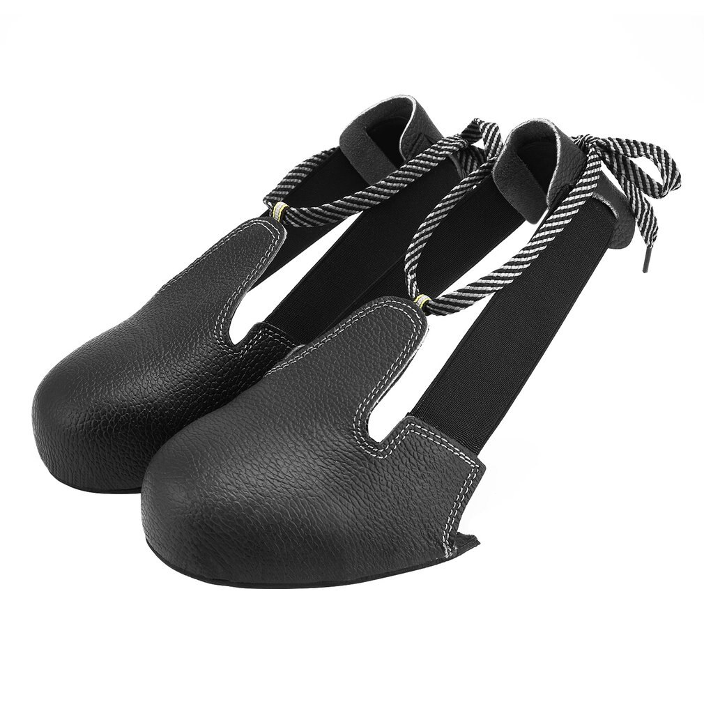 Anti-aplastamiento deslizar-resistente acero Unisex dedo del pie funda de seguridad para zapatos Universal industria chanclos protectores