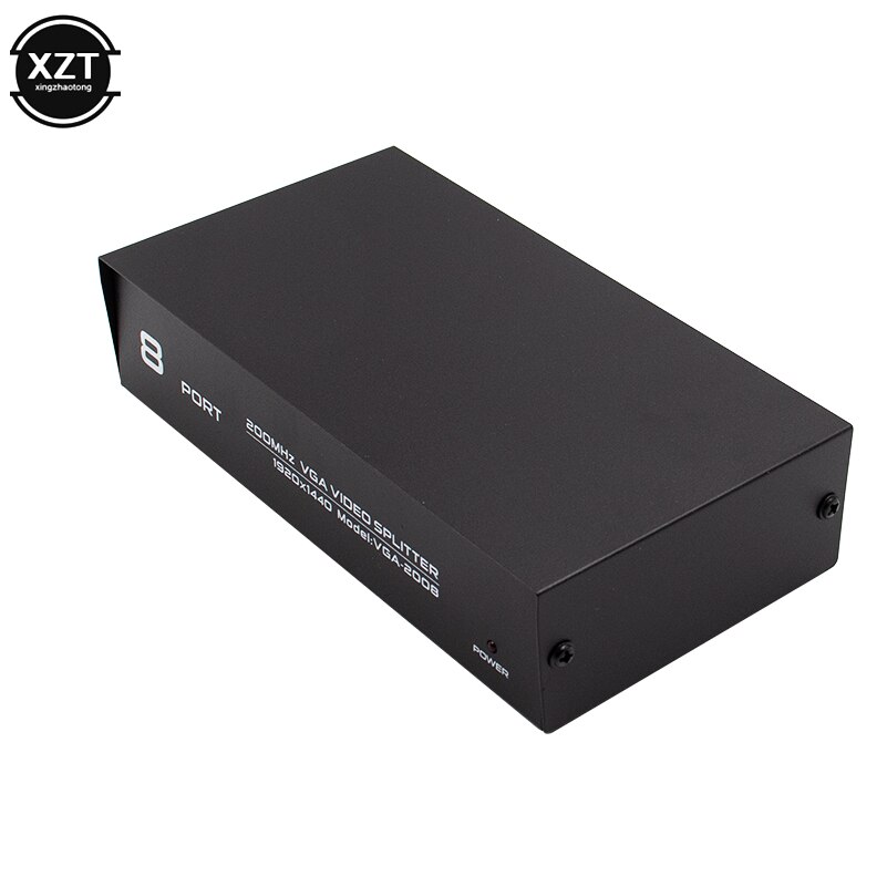 AT 1PCS Eight into a VGA video frequency divider VGA splitter eight For multimedia computer demonstration video conference