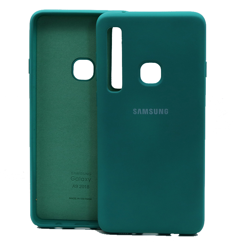 Dla Samsung A9 2018 przypadku cukierki kolor miękkiego silikonu zderzak przypadki na Samsung Galaxy A9 2018 przypadku telefonu dla Samsung A9 2018 okładka: Fruit green
