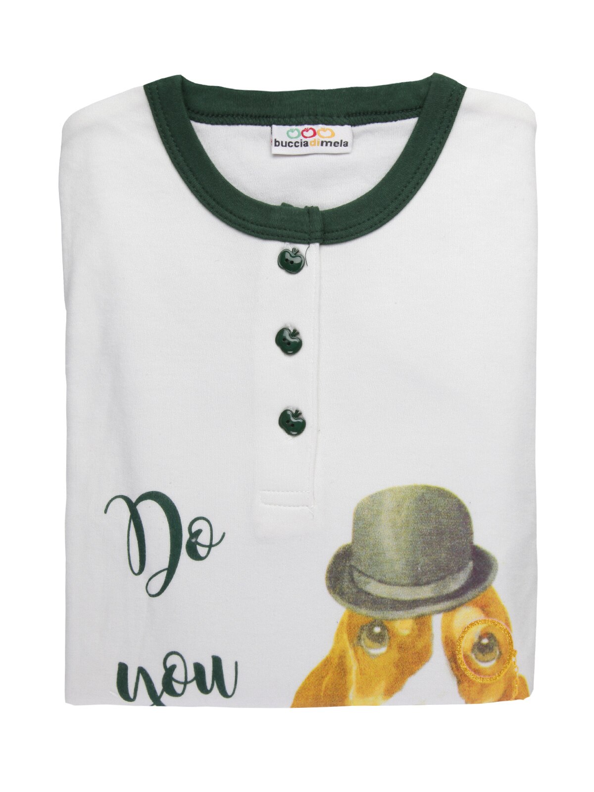 Pyjama devant imprimé fille