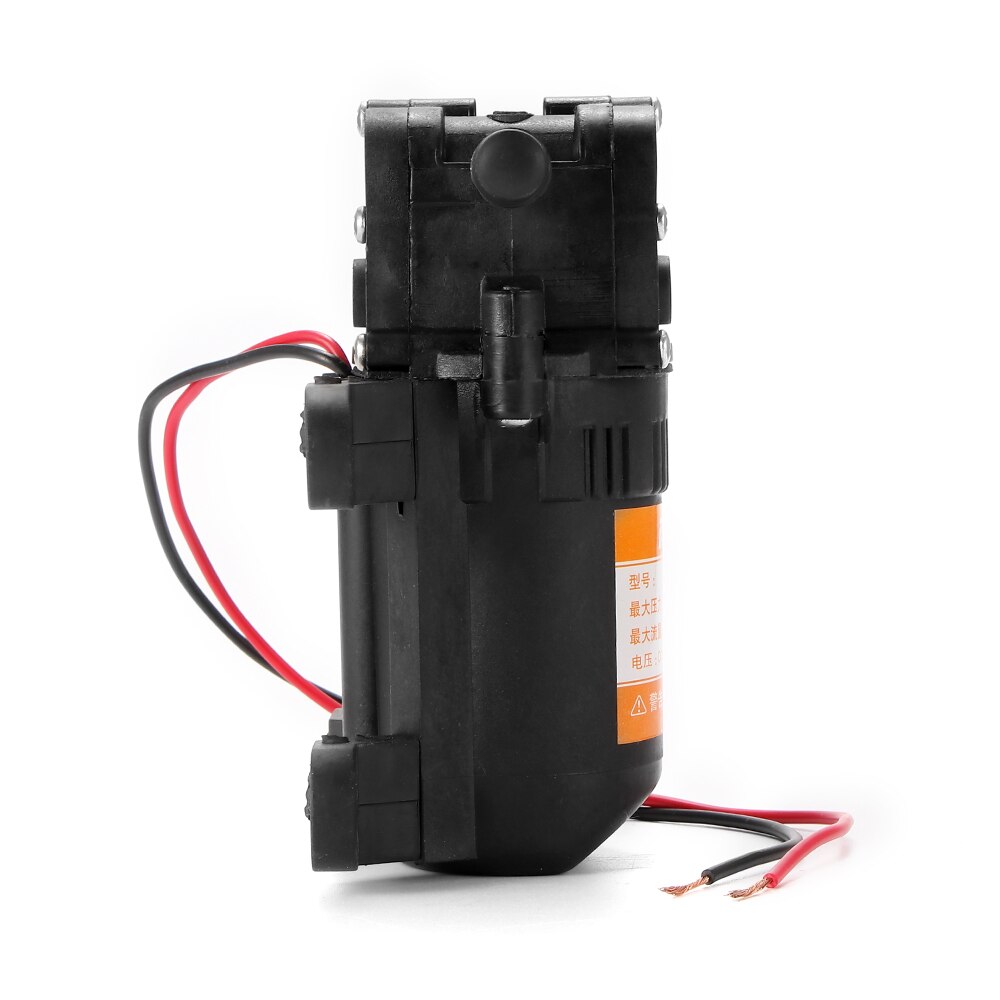 Hoge Druk Membraanpomp Water Spuit Wasstraat 12 V Duurzaam Dc 12 V 70PSI 3.5L/Min Landbouw Elektrische Water pomp Zwart