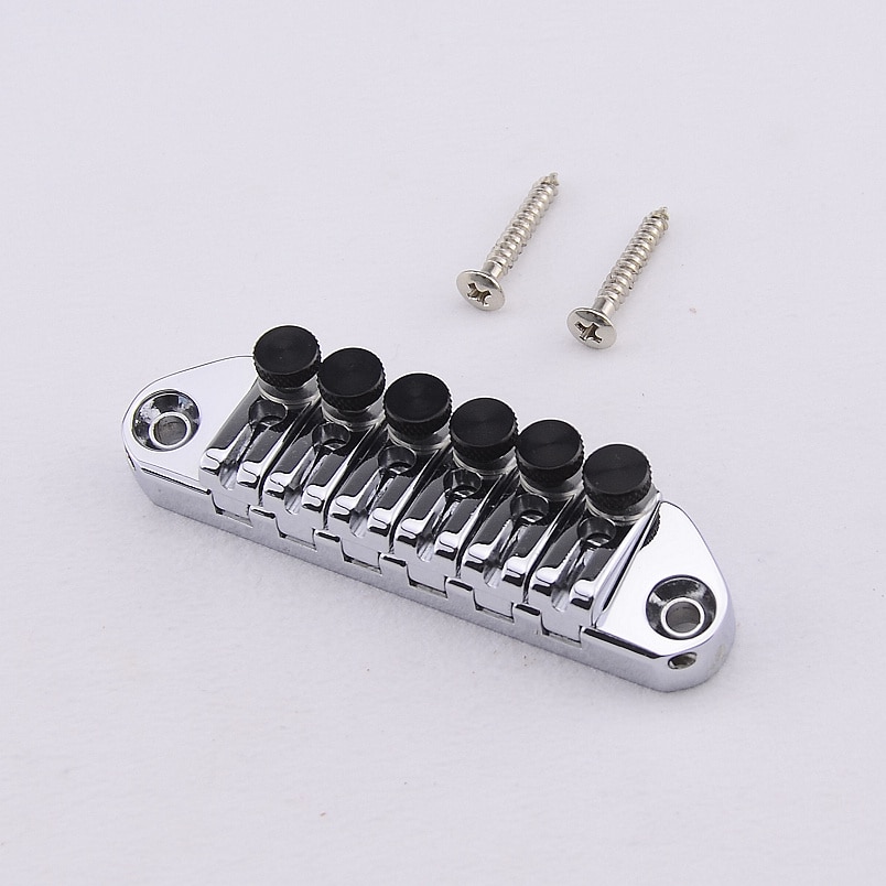 1 Set Original Genuine IBZ Quick Change Ultra Tailpiece For Electric Guitars ( Chrome )