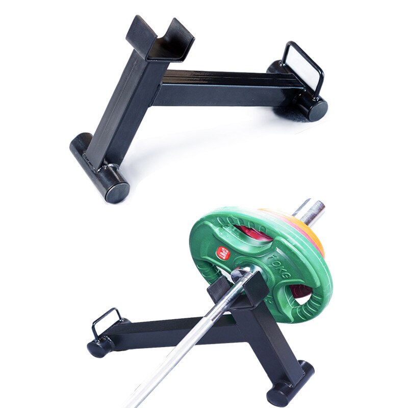 Metal Barbell Changing Holder Bracket Rack Single-Side Barbell Quick Replacement Changer Crowbar Auxiliary Accessories