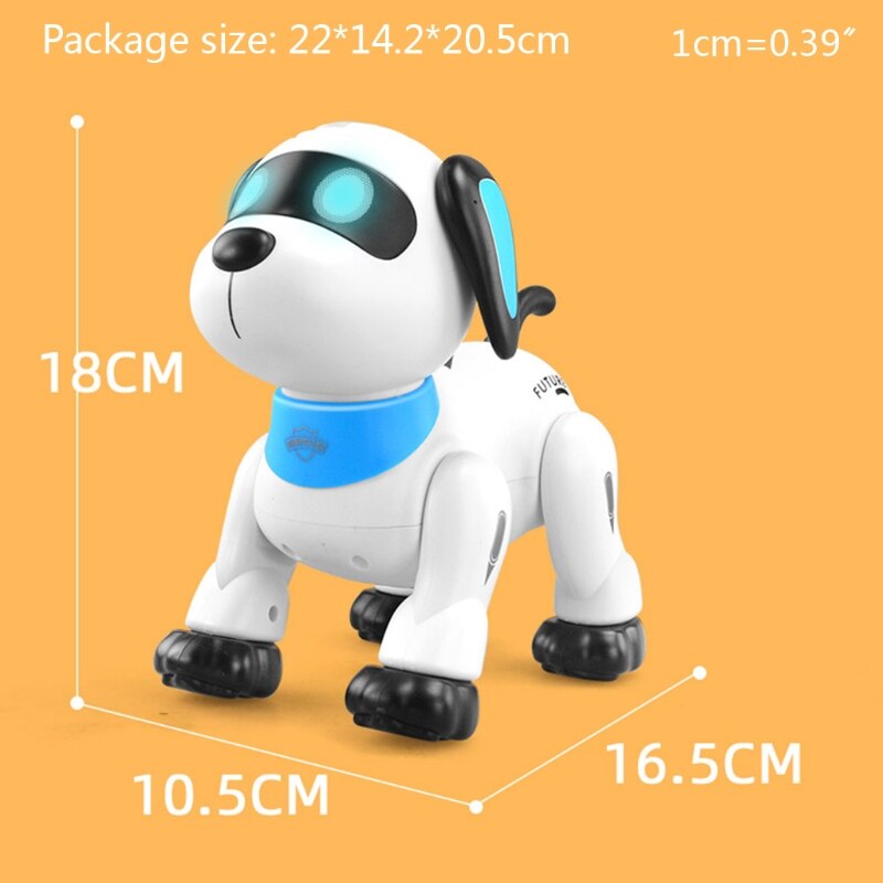 40JC Remote Control Dog RC Robotic Stunt Puppy Voice Control Toys Electronic Pet Dancing Programmable Robot with Sound