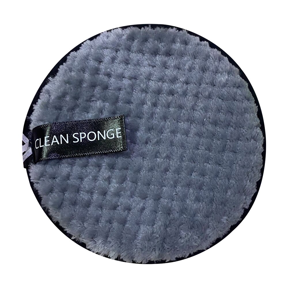 Reusable Makeup Remover Pads Cotton Wipes Microfiber Make Up Removal Sponge Cotton Cleaning Pads Tool: 18