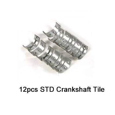 Piezas de motor de motocicleta, biela Con rodamiento de varilla y cigüeñal, azulejo de eje de cigüeñal para Kawasaki ZZR400 ZZR 400 ZR400 xanthis: STD crankshaft