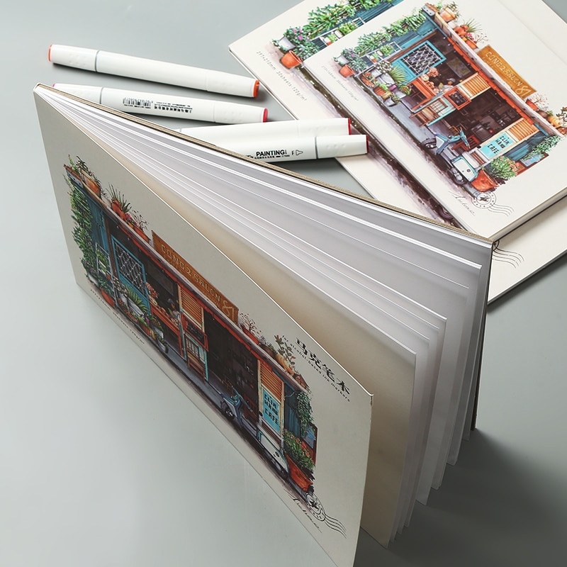 A3/A4/A5 Proffessional Schets Schilderen Marker Papier 30 Sheets Voor Tekening Marker Pen Boek Art Supplies