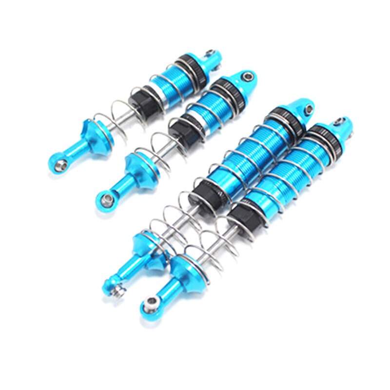 Rc Diy Onderdelen Voor Wltoys 12428 12429 12423 FY-03 Q39 Metalen Schokdemper Rc Car Upgrade Accessoires, Blauw: Default Title