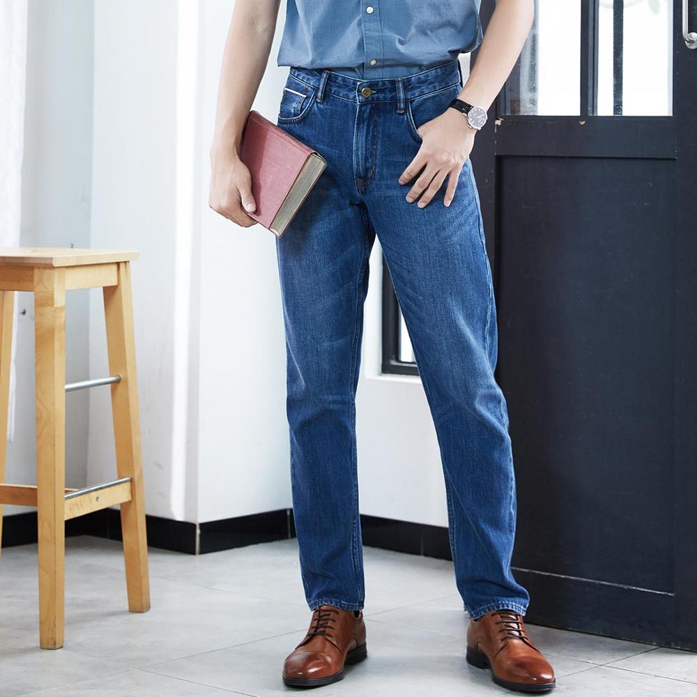 Xiaomi youpin DMN classic jeans classic Straight Close the foot Man comfortable Trousers for male