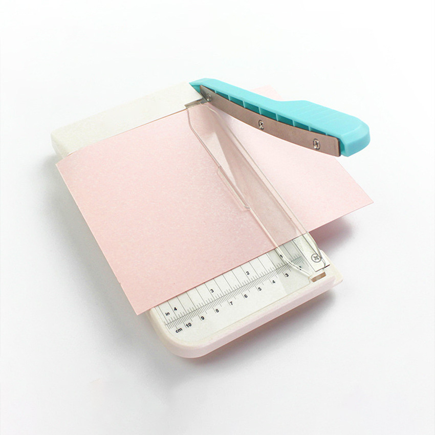 Paper Guillotine Trimmer Home Office School Paper Photo Manual Cutter Tools Cutting Machine With Scale