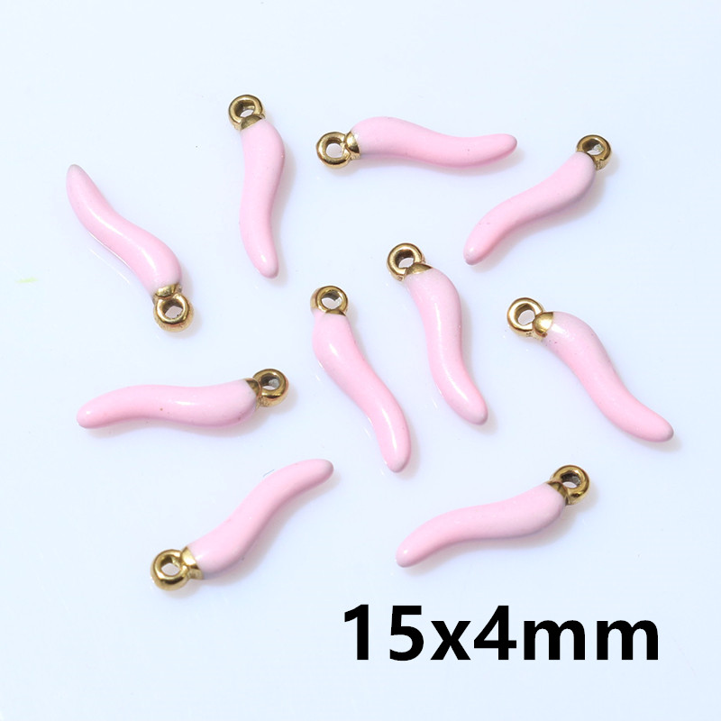 10 Stück Emaille Chili Pfeffer Reize Anhänger Multi Farben Für DIY Schmuck Herstellung Ohrringe Halskette Anhänger Zubehör Ergebnisse