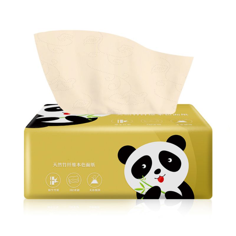 6PCS Silky Smooth Soft Premium 3-Ply Toilet Paper Kitchen Toilet Facial Tissues