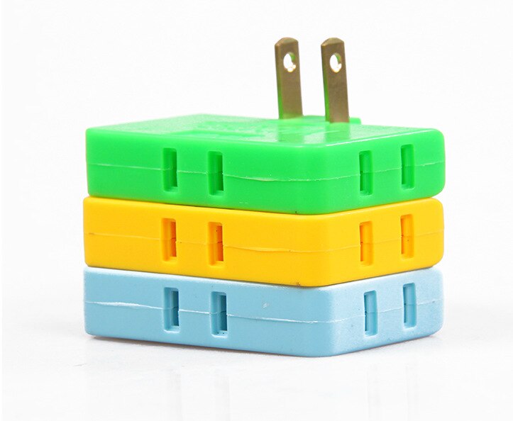 Three plug power converter to interface conversion one pull plug 1 portable three travel one turn one minute three socket 3