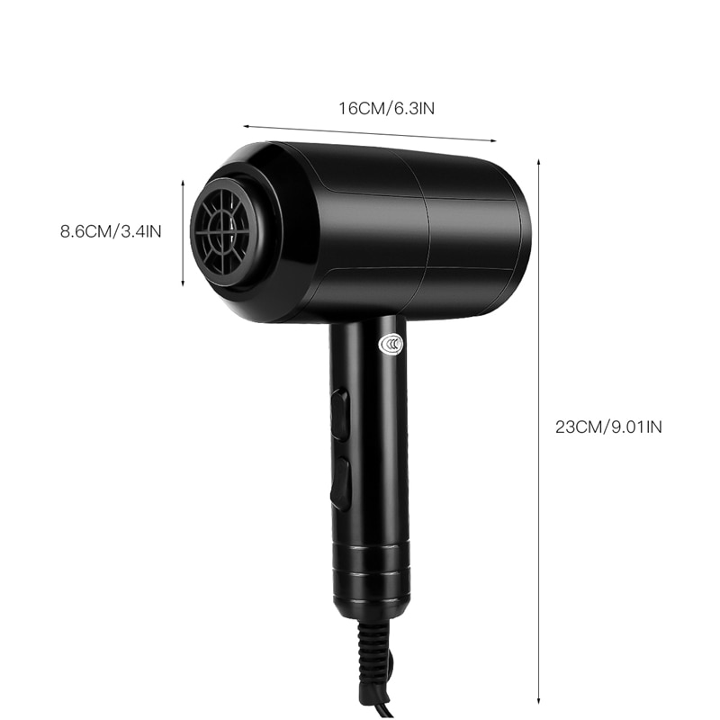 1500W Portable Mini Hair Dryer For Hair Blow Dryer Hair Brush Hairdryer Machine Travel Hairdryer