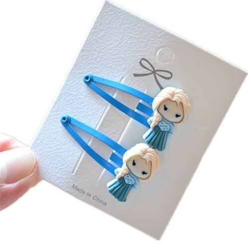 2 Stuks Leuke Cartoon Kat Olifant Meisjes Haar Accessoires Bb Clips Haarspelden Kinderen Hoofddeksels Baby Haar Clips Hoofdtooi: 04