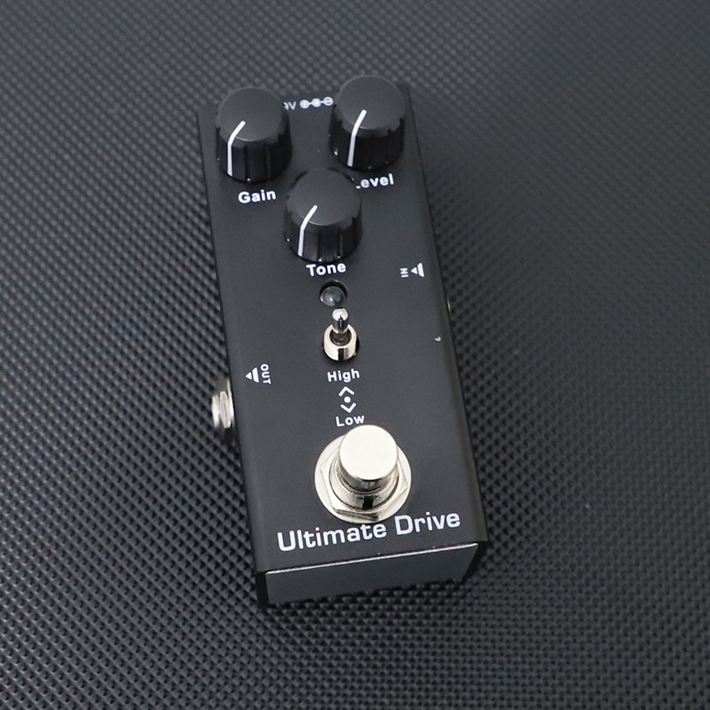 Pedale effetto chitarra elettrica portatile Overdrive fase di distorsione Chorus analogico ritardo digitale accessori per chitarra True Bypass: Ultimate Drive