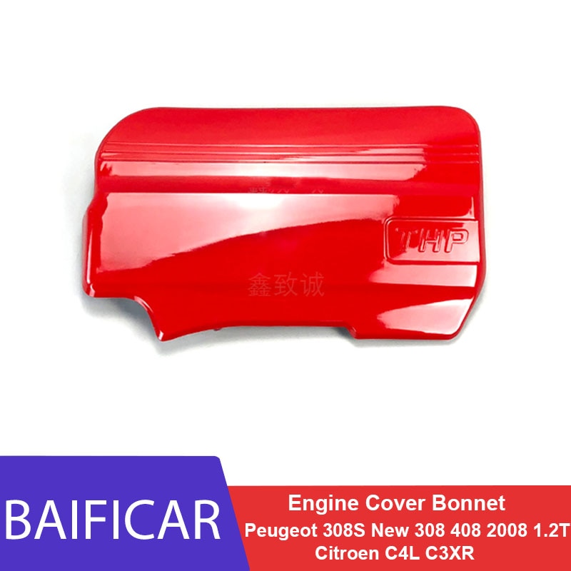 Baificar mærke ægte motorafdækning motorhjelm beskyttelseshætte støvafdækning til citroen  c4l c3xr peugeot 308s 308 408 1.2t