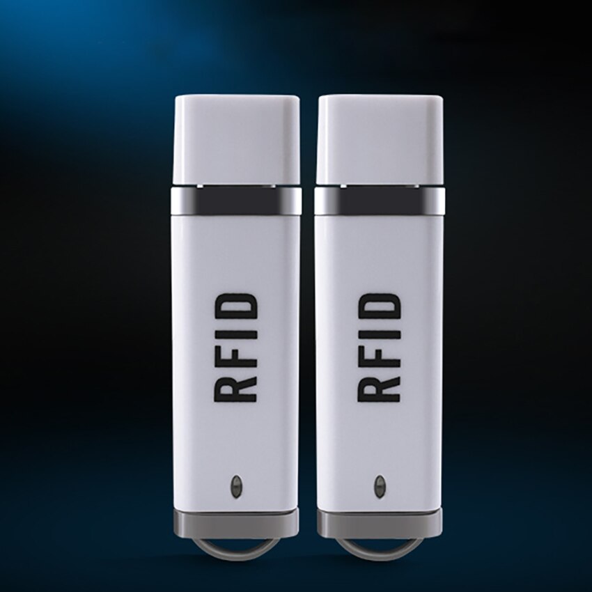 1Pc Portable U Disk Shaped RFID Reader USB Interface IC ID Card Reader For Android Mobile Phone, Tablet, Computer WIN XP/7/10/CE