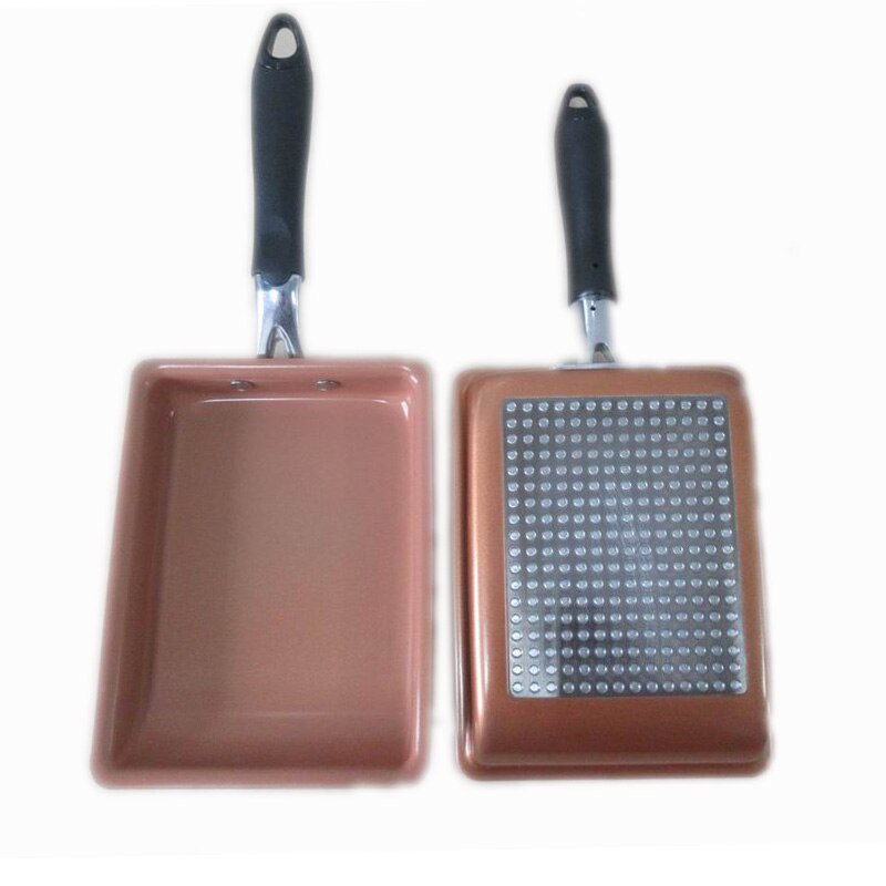 Rectangular Japanese Non-stick Frying Pan Tamagoyaki Non-stick Fry Egg Pan Pancake Pot Kitchen Cooking Tools Coating and Induct