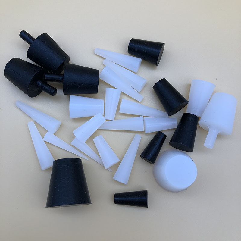 Tapón de goma para laboratorio, Tapones Cónicos de silicona, tapón de sellado Push-In, tapón de goma, tuerca, orificio de rosca, Masking M9 M10 M11
