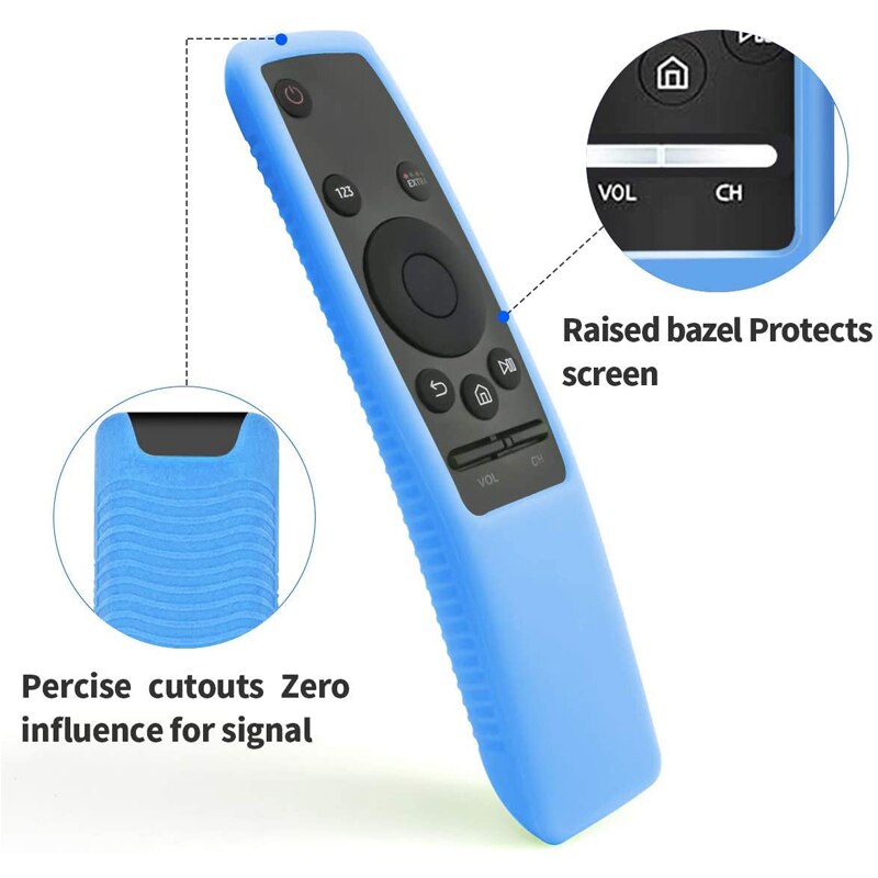 Funda protectora de silicona para mando a distancia de TV inteligente Samsung, cubierta mágica para mando a distancia de 01312H, BN59, 01241A, 01242A, BN59-01312A